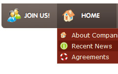Javascript Samples For Menus use javascript examples to create submenu Red Liquid Button Web