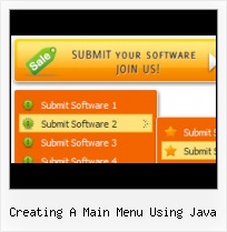 Dropmenu Java Gothic Button