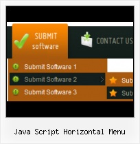 Submenu On Mouseover In Javascript Blue Website Buttons 3d