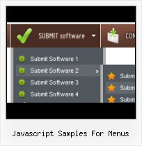 Transparent Javascript Menus Aqua Web Button Maker