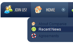 Floating Inline Javascript Menu Wooden Bars And Buttons Floating Inline Javascript Menu
