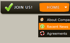 Javascript Horizontal Menu Idiots javascript menu Clipart Browser Buttons